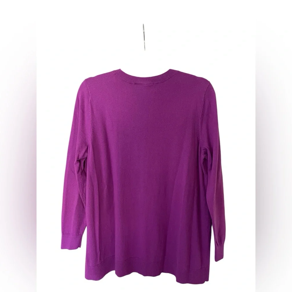 💖 5 for $25 💖 Purple Lane Bryant Sweater with Sequins Star Detail, size 14/16